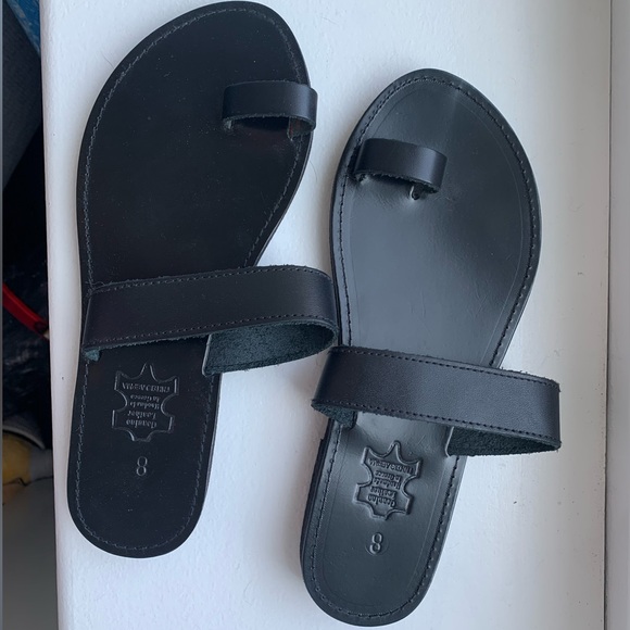 Never worn handmade Greek sandals - Picture 4 of 4